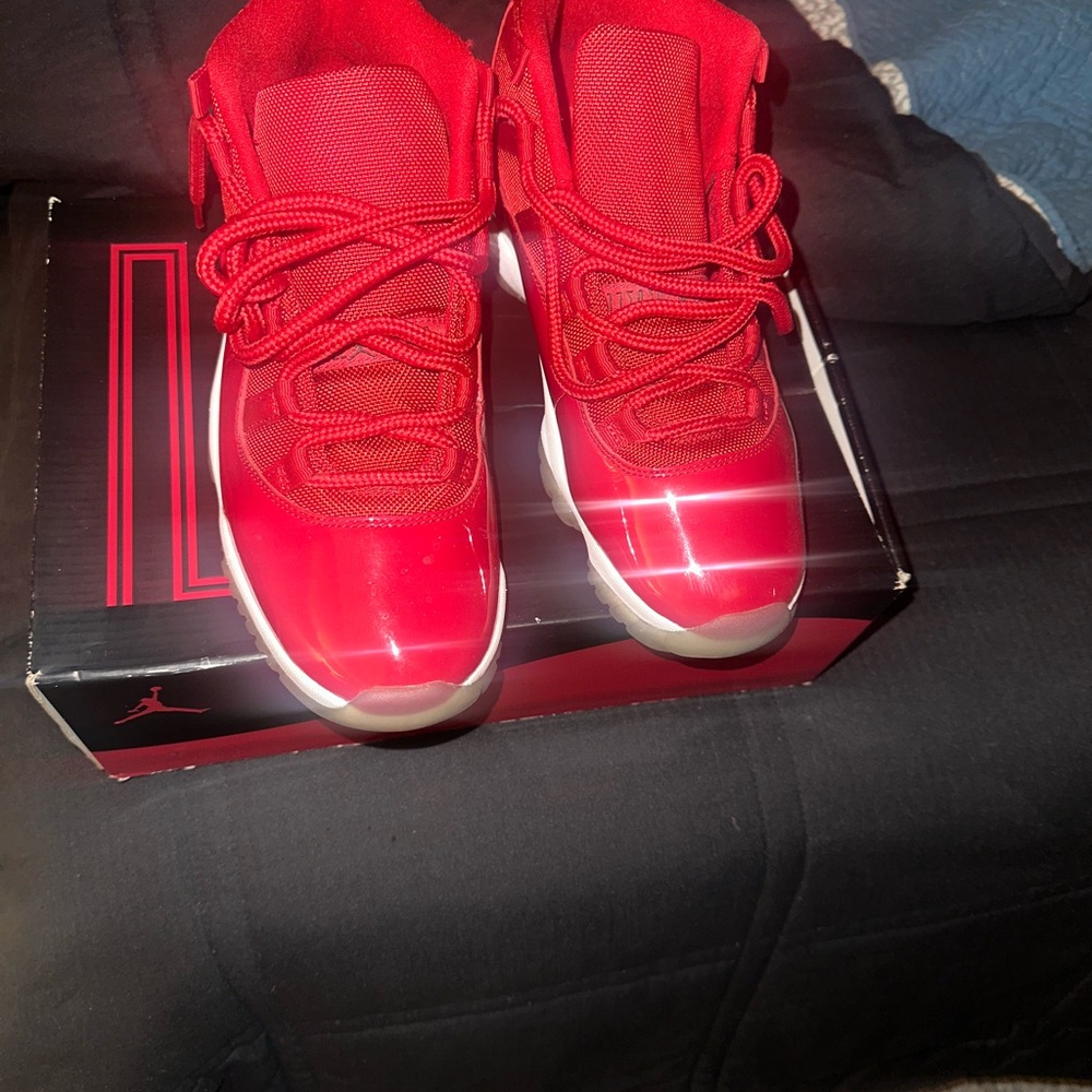 Jordan Red Sneakers